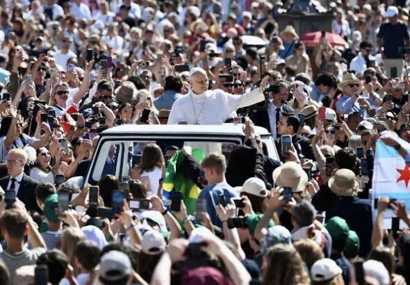 el papa en la cashe