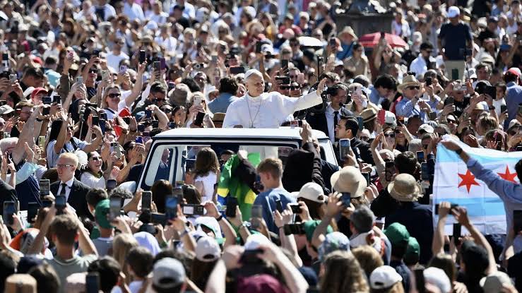el papa en la cashe